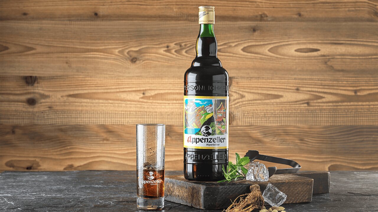 Appenzeller Alpenbitter der beliebteste Bitter der Schweiz